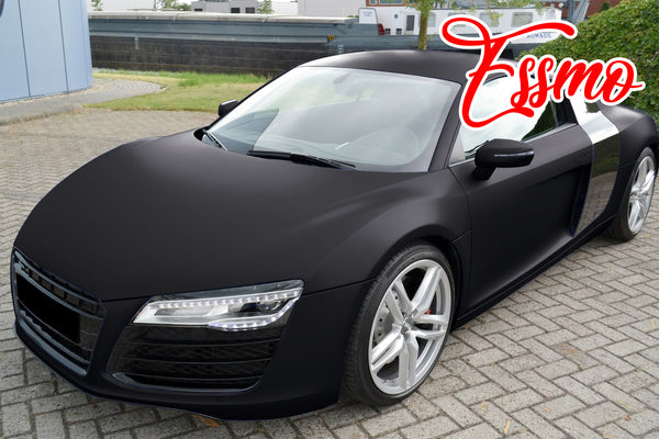 Matte Metallic Stellar Black Dry Apply PPF TPU Paint Protection Film