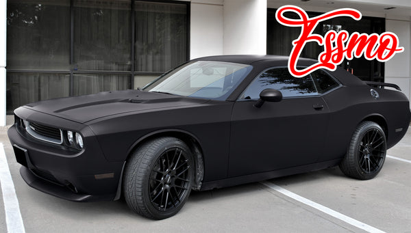 Matte Metallic Stellar Black Dry Apply PPF TPU Paint Protection Film