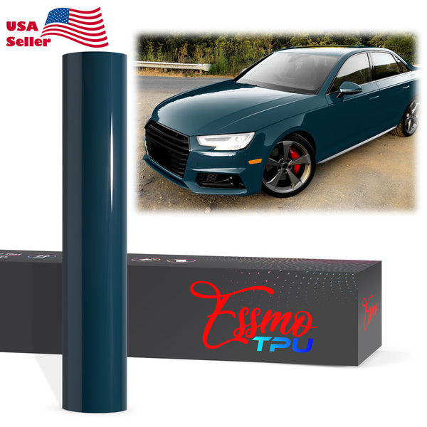Gloss Iron Ore Green Dry Apply PPF TPU Paint Protection Film