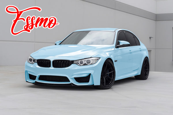 Gloss Glacier Blue Dry Apply PPF TPU Paint Protection Film