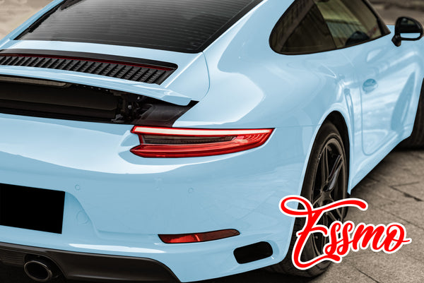 Gloss Glacier Blue Dry Apply PPF TPU Paint Protection Film