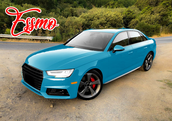 Gloss Miami Blue Dry Apply PPF TPU Paint Protection Film