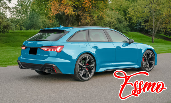 Gloss Miami Blue Dry Apply PPF TPU Paint Protection Film