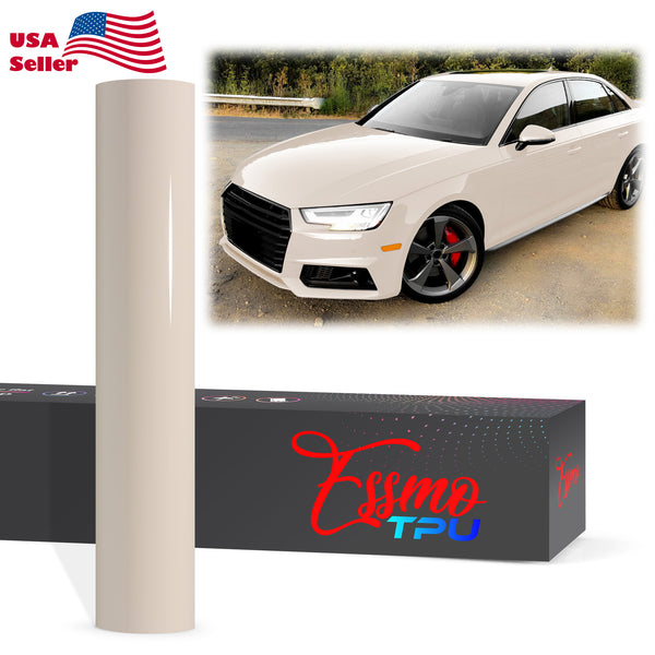 Gloss Pepper White Dry Apply PPF TPU Paint Protection Film