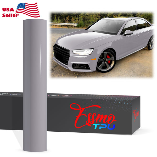 Gloss Gale Gray Dry Apply PPF TPU Paint Protection Film