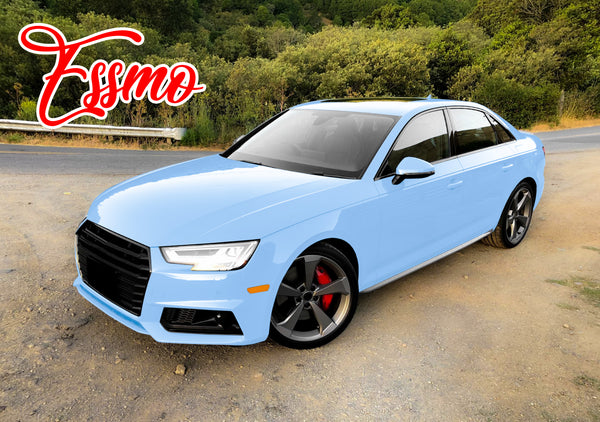 Gloss Zandvort Blue Dry Apply PPF TPU Paint Protection Film