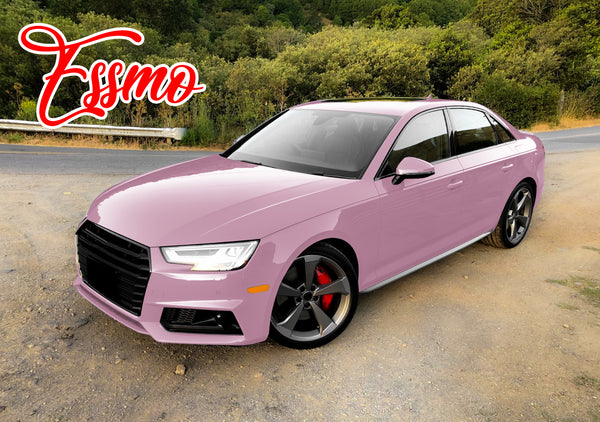 Gloss Chalk Pink Dry Apply PPF TPU Paint Protection Film