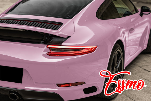 Gloss Chalk Pink Dry Apply PPF TPU Paint Protection Film