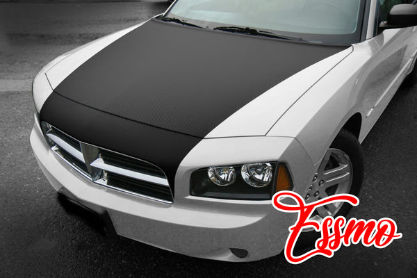Carbon Fiber Matte Black Dry Apply PPF TPU Paint Protection Film