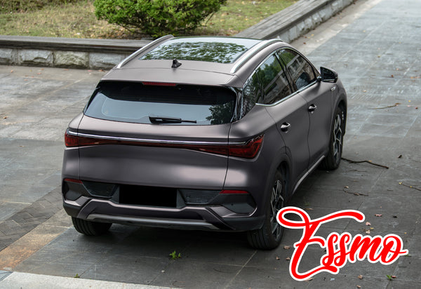 Matte Metallic Steel Gray Dry Apply PPF TPU Paint Protection Film