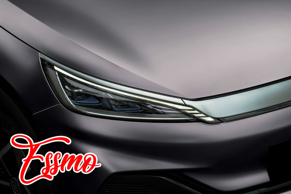 Matte Metallic Steel Gray Dry Apply PPF TPU Paint Protection Film
