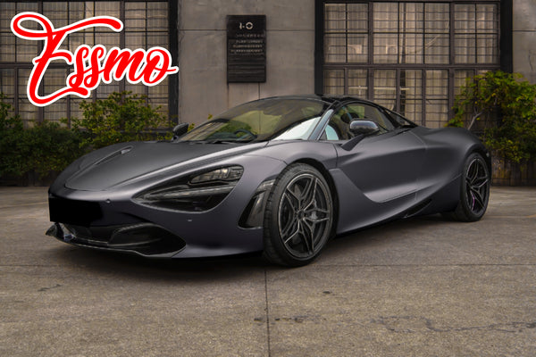 Matte Metallic Steel Gray Dry Apply PPF TPU Paint Protection Film