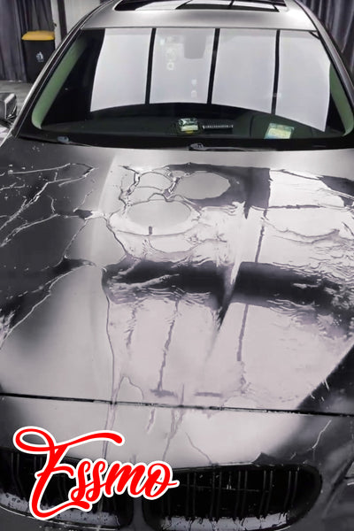 Matte Metallic Steel Gray Dry Apply PPF TPU Paint Protection Film