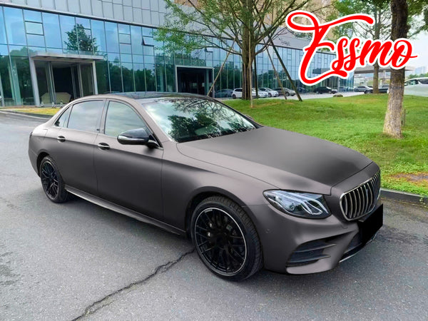 Matte Metallic Steel Gray Dry Apply PPF TPU Paint Protection Film