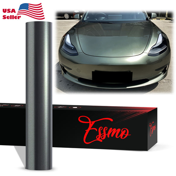 Gloss Metallic Millennium Jade Dry Apply PPF TPU Paint Protection Film