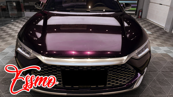 Gloss Metallic Deep Amethyst Dry Apply PPF TPU Paint Protection Film