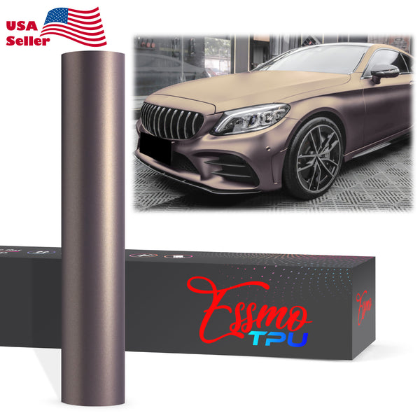 Matte Metallic Solar Bronze Dry Apply PPF TPU Paint Protection Film