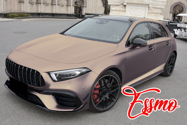 Matte Metallic Solar Bronze Dry Apply PPF TPU Paint Protection Film