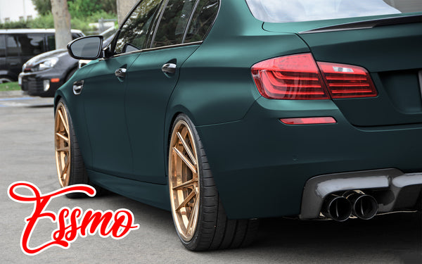 Matte Metallic Racing Green Dry Apply PPF TPU Paint Protection Film