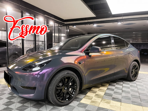 Galaxy Dust Gloss Phantom Gray Red Dry Apply PPF TPU Paint Protection Film
