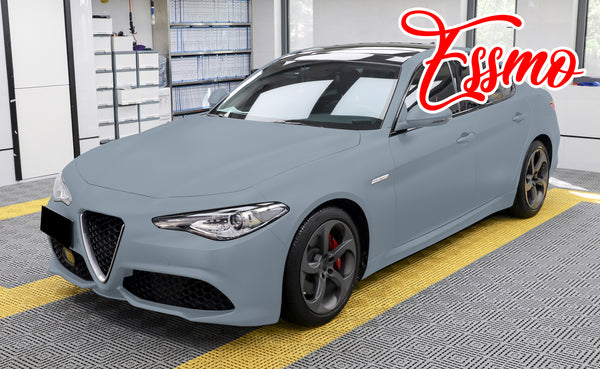 Matte Battleship Gray Dry Apply PPF TPU Paint Protection Film
