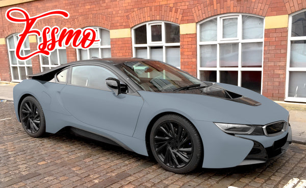 Matte Battleship Gray Dry Apply PPF TPU Paint Protection Film