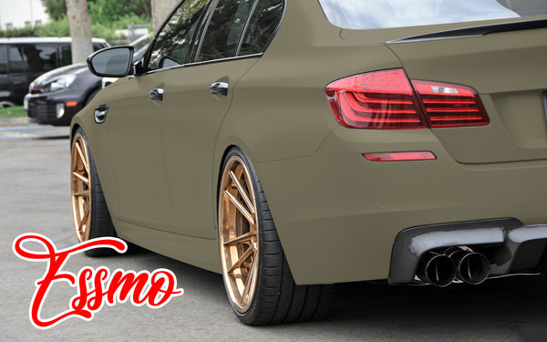 Matte Khaki Green Dry Apply PPF TPU Paint Protection Film