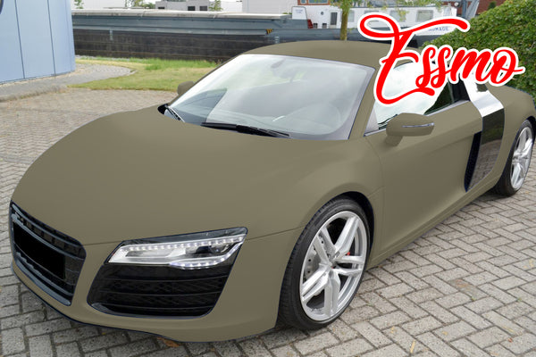 Matte Khaki Green Dry Apply PPF TPU Paint Protection Film