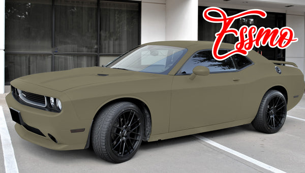 Matte Khaki Green Dry Apply PPF TPU Paint Protection Film