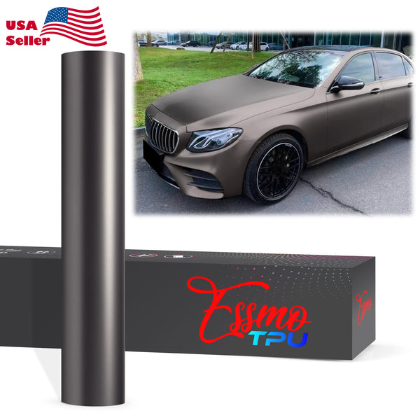 Matte Antique Silver Dry Apply PPF TPU Paint Protection Film