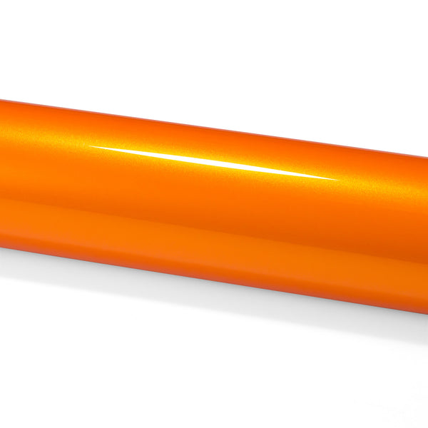 Gloss Metallic Racing Orange Dry Apply PPF TPU Paint Protection Film