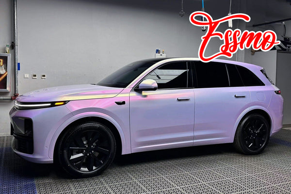 Galaxy Dust Gloss Platinum Red Dry Apply PPF TPU Paint Protection Film