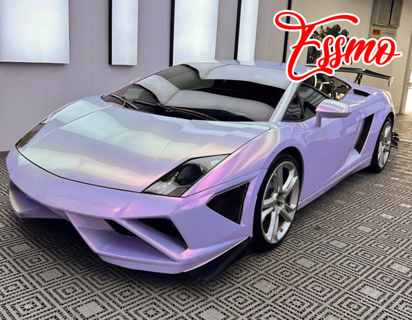 Galaxy Dust Gloss Platinum Red Dry Apply PPF TPU Paint Protection Film