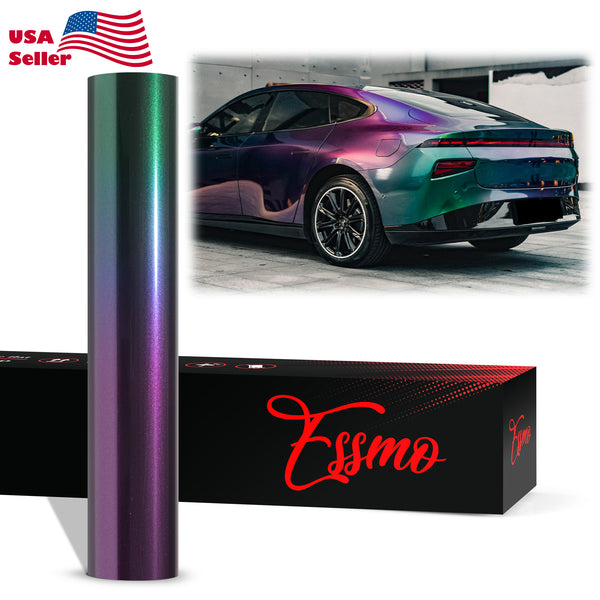 Galaxy Dust Gloss Spectrum Purple Green Dry Apply PPF TPU Paint Protection Film