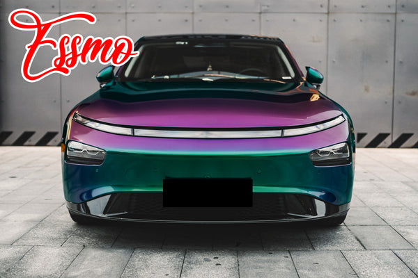 Galaxy Dust Gloss Spectrum Purple Green Dry Apply PPF TPU Paint Protection Film