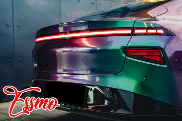 Galaxy Dust Gloss Spectrum Purple Green Dry Apply PPF TPU Paint Protection Film