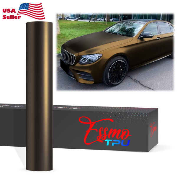 Matte Shadow Gold Dry Apply PPF TPU Paint Protection Film