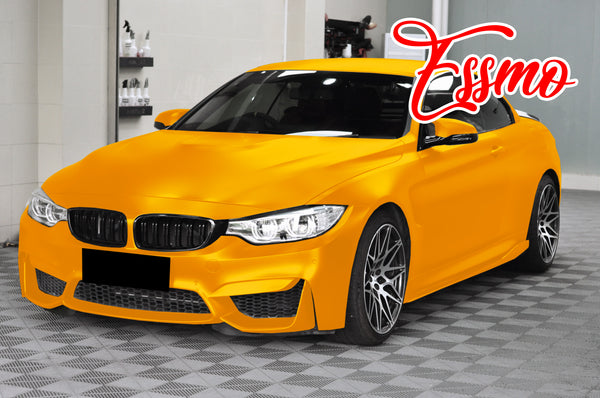 Matte Metallic Shiny Orange Dry Apply PPF TPU Paint Protection Film