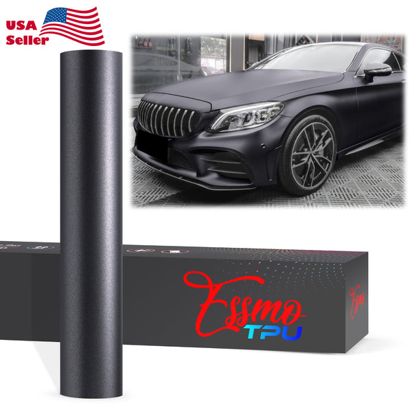 Matte Metallic Graphite Gray Dry Apply PPF TPU Paint Protection Film