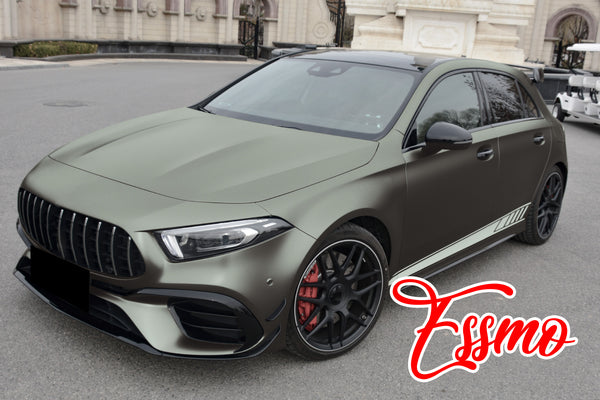 Matte Metallic Millennium Jade Dry Apply PPF TPU Paint Protection Film
