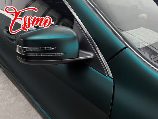 Matte Metallic Flame Green Dry Apply PPF TPU Paint Protection Film