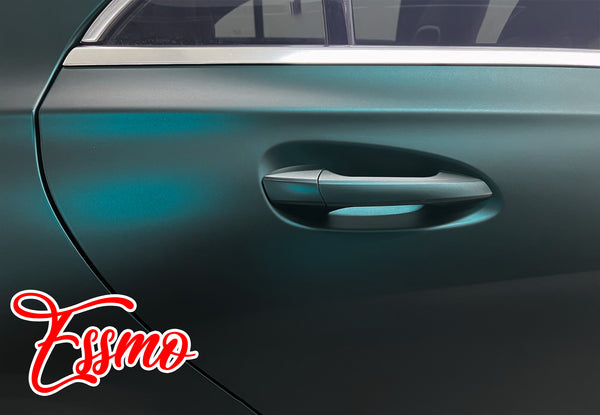 Matte Metallic Flame Green Dry Apply PPF TPU Paint Protection Film
