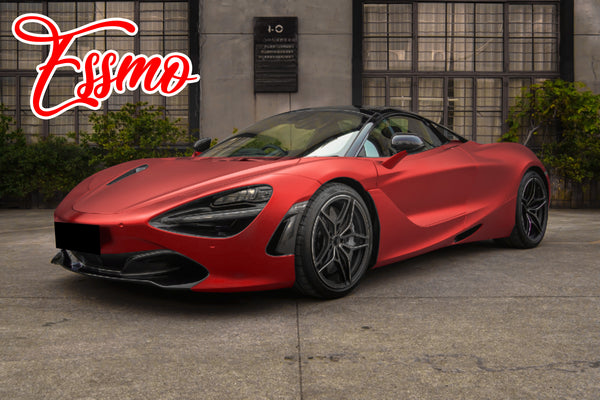 Matte Metallic Flame Red Dry Apply PPF TPU Paint Protection Film