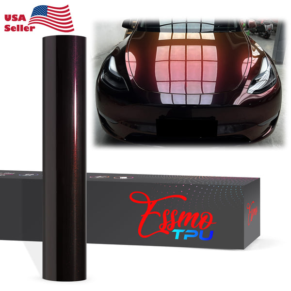 Galaxy Dust Gloss Black Cherry Dry Apply PPF TPU Paint Protection Film