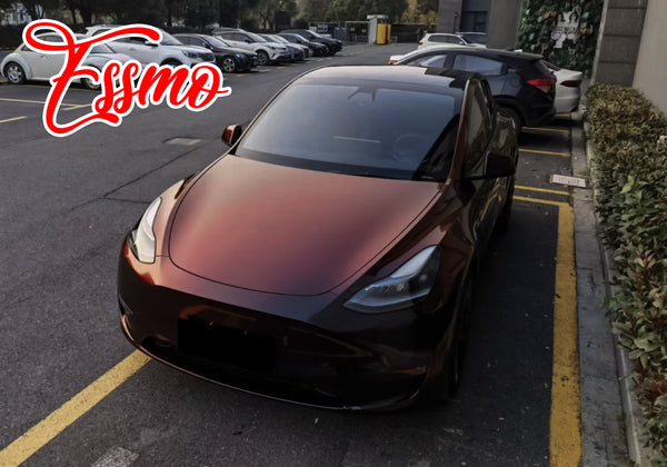 Galaxy Dust Gloss Black Cherry Dry Apply PPF TPU Paint Protection Film