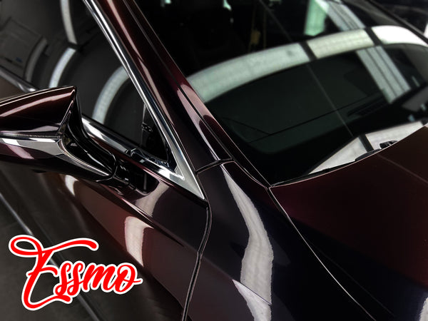 Galaxy Dust Gloss Black Cherry Dry Apply PPF TPU Paint Protection Film