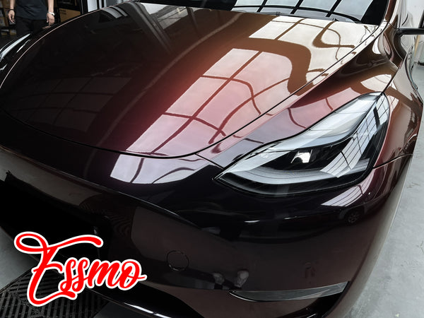Galaxy Dust Gloss Black Cherry Dry Apply PPF TPU Paint Protection Film