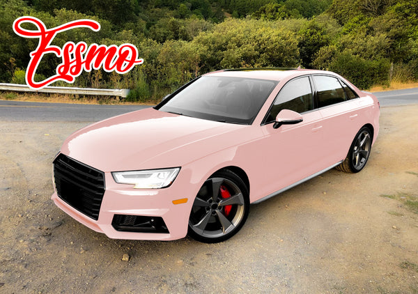 Gloss Carnation Pink Dry Apply PPF TPU Paint Protection Film