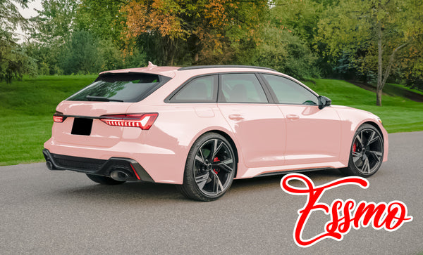 Gloss Carnation Pink Dry Apply PPF TPU Paint Protection Film