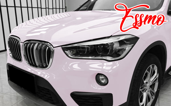 Gloss Blush Pink Dry Apply PPF TPU Paint Protection Film